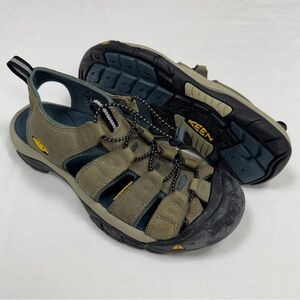 KEEN Newport H2 Sandals Mens 10 Brown Waterproof Outdoor Hiking Hybrid Shoes